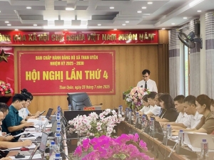 HỌP BAN CHẤP HÀNH ĐẢNG BỘ XÃ LẦN THỨ TƯ, NHIỆM KỲ 2025-2030