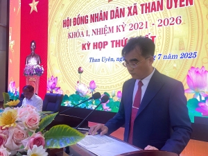 Kỳ họp thứ nhất HĐND xã Than Uyên khoá 1, nhiệm kỳ 2021-2026