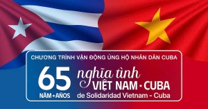 Kêu gọi ủng hộ nhân dân Cuba