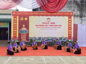 Bản Cang Mường xã Than Uyên tổ chức ngày hội Đại đoàn kết toàn dân tộc năm 2025
