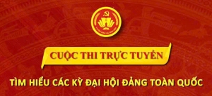 Cuộc thi trực tuyến tìm hiểu các kỳ Đại hội Đảng toàn quốc diễn ra từ ngày 10/11/2025 đến ngày 30/11/2025.