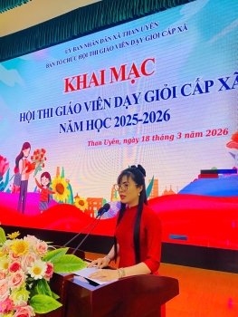 HỘI THI GIÁO VIÊN DẠY GIỎI XÃ THAN UYÊN LẦN THỨ NHẤT