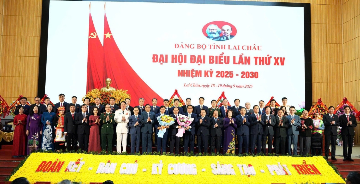 Ngày làm việc thứ 2 Đại hội Đại biểu Đảng bộ tỉnh Lai Châu lần thứ XV, nhiệm kỳ 2025-2030