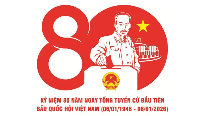 Tuyên truyền kỷ niệm 80 năm Ngày Tổng tuyển cử đầu tiên bầu Quốc hội Việt Nam