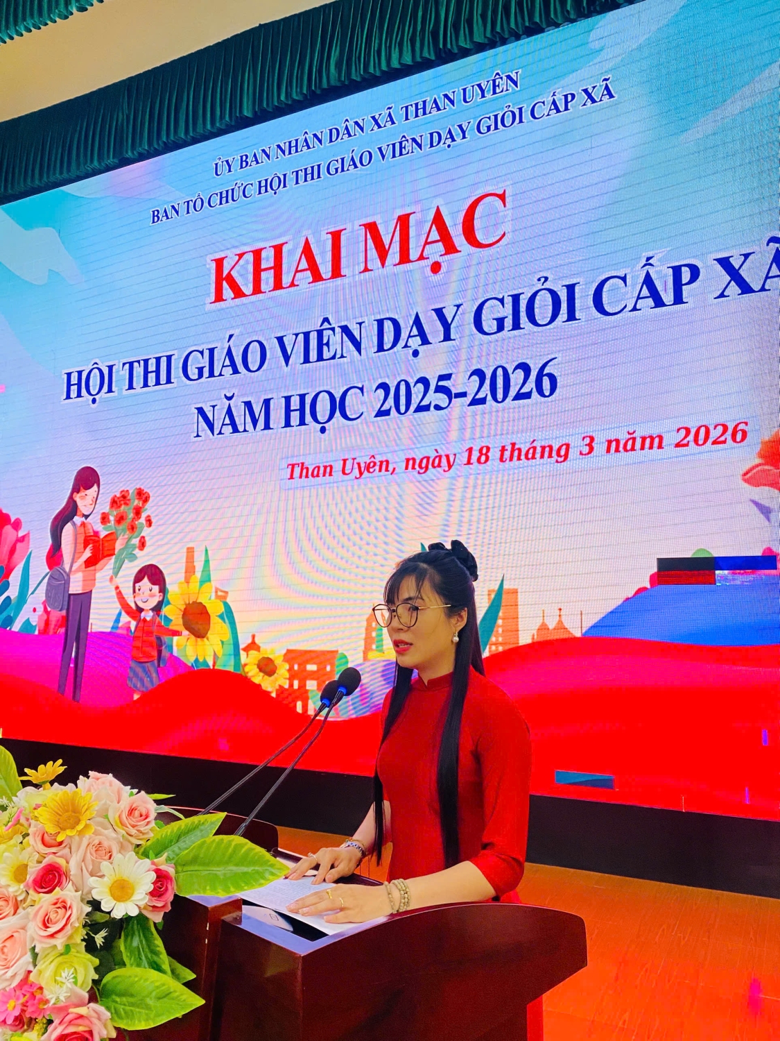 HỘI THI GIÁO VIÊN DẠY GIỎI XÃ THAN UYÊN LẦN THỨ NHẤT